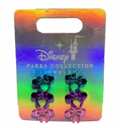 Disney Earrings Set - Mickey Mouse Headbands - Set Of 3 Pastel