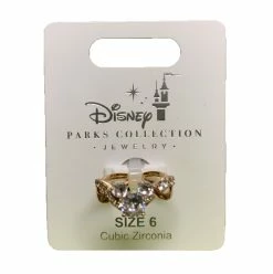 Disney Ring - Mickey Mouse Cubic Zirconia - Rose Gold
