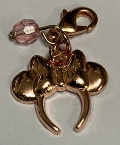 Disney Dangle Charm - Minnie Mouse Ears Headband