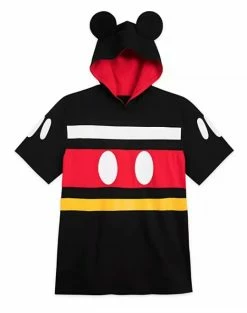 Disney Hooded T-Shirt For Men - Mickey Mouse Costume With Ears