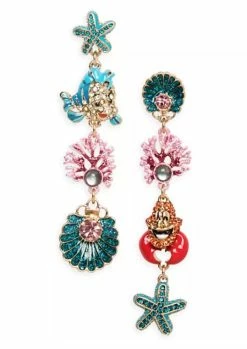 Disney Betsey Johnson Earrings - The Little Mermaid Dangle