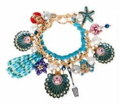 Disney Betsey Johnson Bracelet - The Little Mermaid Charms