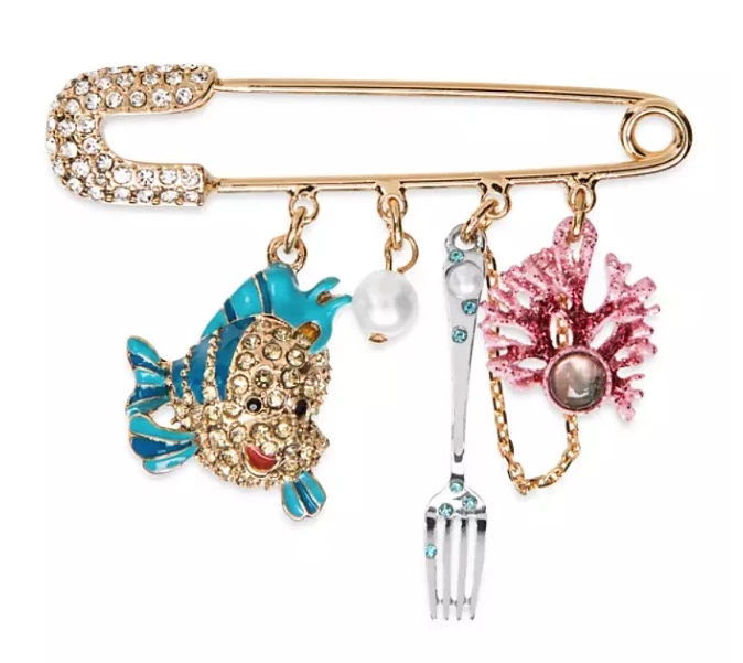 Disney Betsey Johnson Pin - The Little Mermaid Dangle