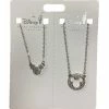 Disney Necklace Set - Mickey Mouse Icons - Silver - Set Of 2