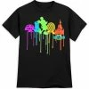Disney Child Shirt - Mickey Mouse Park Icon Drip - Black