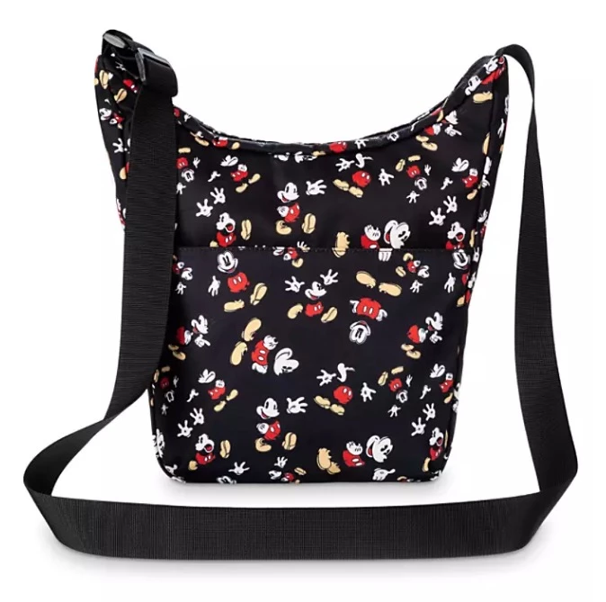 Disney Crossbody Bag - Allover Mickey Mouse - Black