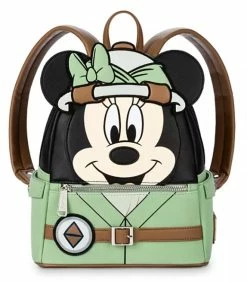 Disney Loungefly Backpack - Safari Minnie Mouse - Animal Kingdom