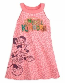 Disney Dress For Girls - Minnie Mouse - Animal Kingdom - Pink