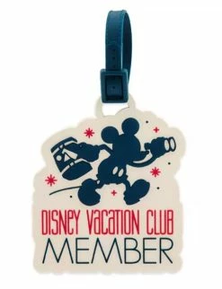 Disney Luggage Bag Tag - Disney Vacation Club Member - Mickey