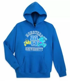 Disney Pullover Hoodie For Kids - Monsters University - Blue