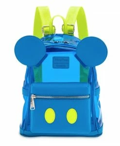 Disney Loungefly Backpack - Mickey Mouse Neon - Walt Disney World