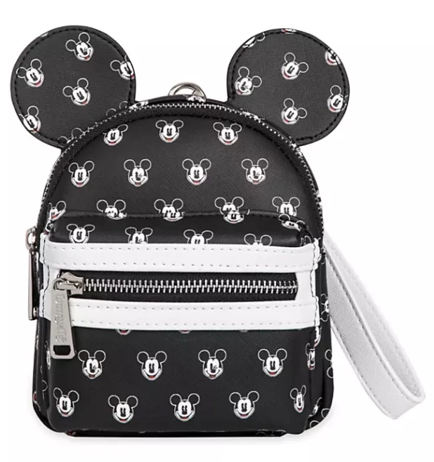 Disney Loungefly Backpack Wristlet - Mickey Mouse Faces