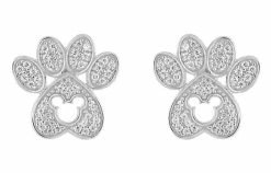 Disney Rebecca Hook Earrings - Mickey Mouse Paw