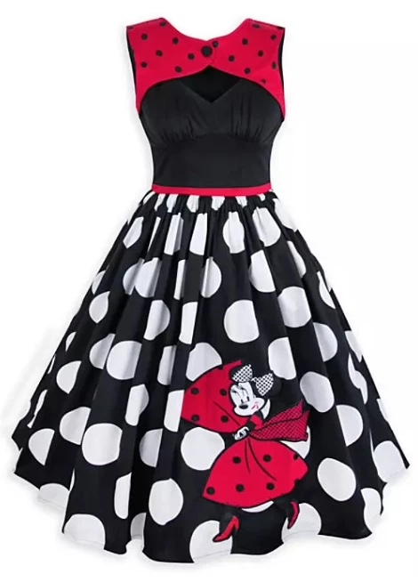 Disney Dress For Women - Dress Shop - Minnie Mouse Polka Dot