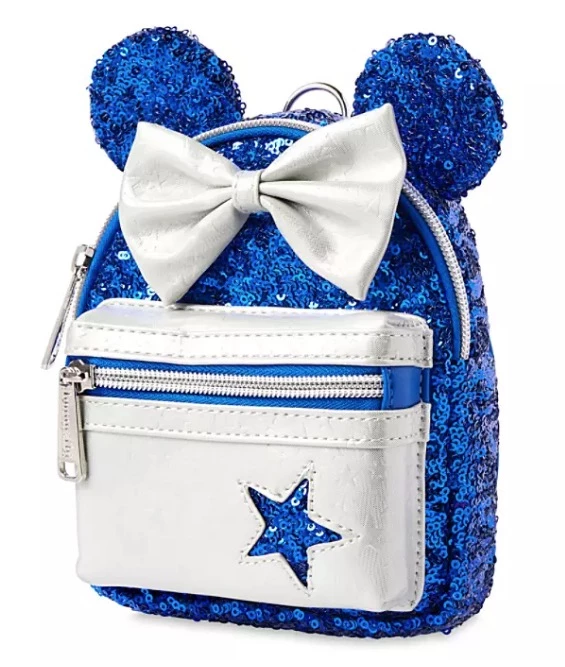 Disney Loungefly Backpack Wristlet - Minnie Mouse - Wishes Come True Blue