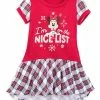 Disney Nightshirt For Girls - Minnie Mouse Holiday - Nice List