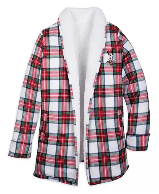 Disney Cardigan For Women - Minnie Mouse Holiday Sherpa