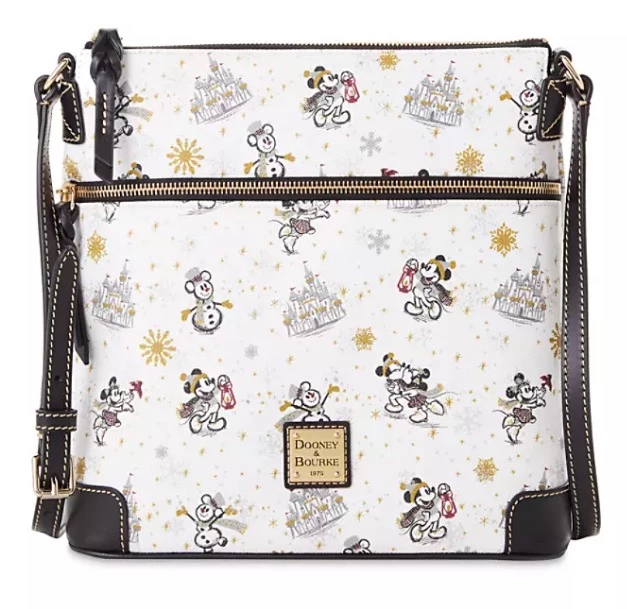 Disney Dooney & Bourke Bag - 2020 Mickey And Minnie Holiday - Crossbody