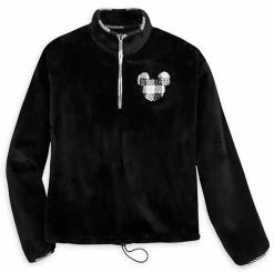 Disney Pullover For Women - Mickey Sequin Icon Velvet