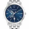 Disney Wrist Watch - Bulova - Mickey Mouse - Blue Face