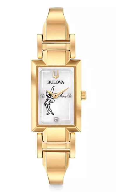 Disney Wrist Watch For Women - Bulova - Tinkerbell