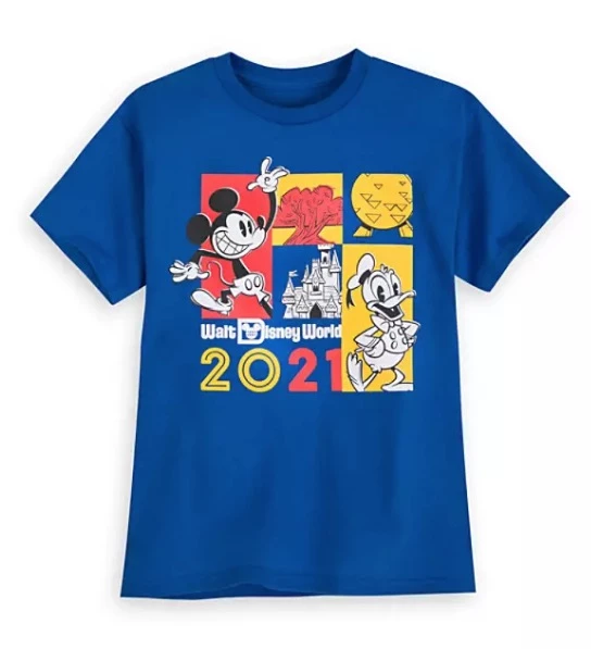 Disney T-Shirt For Kids - 2021 Mickey & Donald - Walt Disney World
