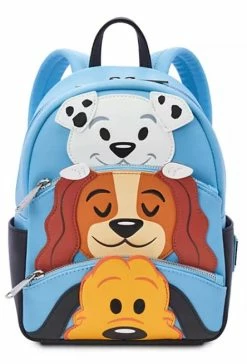 Disney Loungefly Backpack - Disney Dogs - Blue