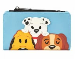 Disney Loungefly Wallet - Disney Dogs - Blue