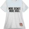 Disney Shirt For Women - More Disney, More Dogs