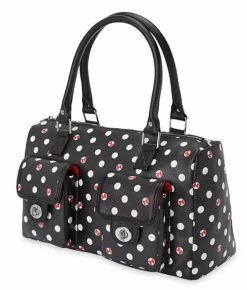 Disney Satchel Bag - Minnie Mouse Polka Dot - Black
