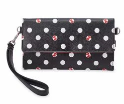 Disney Wallet - Minnie Mouse Polka Dot - Black