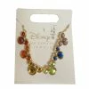 Disney Necklace - Rainbow Mickey Icons - Rose Gold