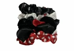 Disney Hair Scrunchies - Minnie Mouse - Set Of 5