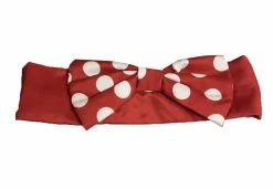 Disney Stretch Headband - Minnie Mouse Dots And Bow