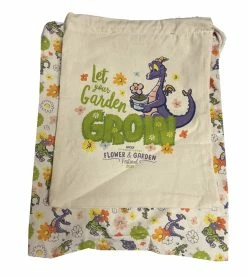 Disney Bag Set - 2021 Flower And Garden Festival - Figment - Drawstring