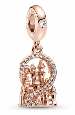 Disney Pandora Charm - Fantasyland Castle - Rose Gold