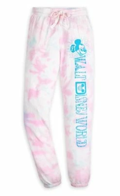 Disney Lounge Pants For Women - Walt Disney World - Pink Faded Color