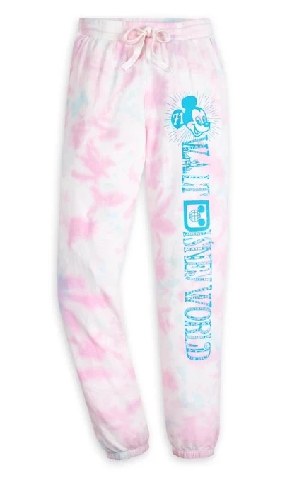 Disney Lounge Pants For Women - Walt Disney World - Pink Faded Color