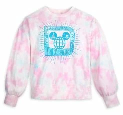 Disney Pullover For Women - Walt Disney World - Pink Faded Color