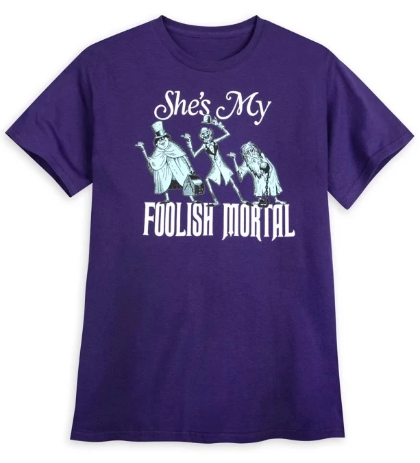 Disney Shirt For Men - Haunted Mansion - She's My Foolish Mortal