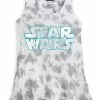Disney Tank Top For Women - Star Wars Logo - Cloud Wash