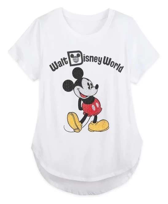 Disney Shirt For Women - Mickey Fashion - Walt Disney World - White