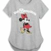 Disney Shirt For Women - Minnie Fashion - Walt Disney World - Gray