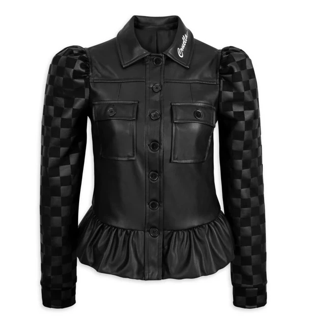 Disney Leather Jacket For Women - Cruella - Live Action