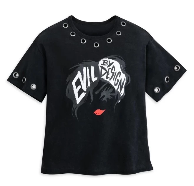 Disney T-Shirt For Women - Cruella - Evil By Design