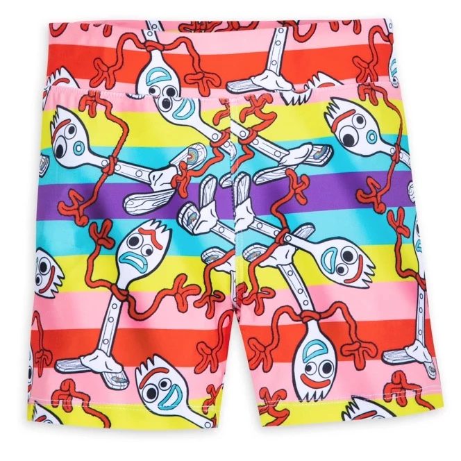Disney Bike Shorts For Girls - Forky - Toy Story 4