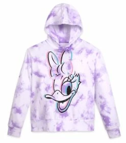 Disney Pullover Hoodie For Women - Daisy Duck - Tie Dye