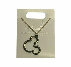 Disney Necklace - Mickey Mouse Icon - Purple And Blue