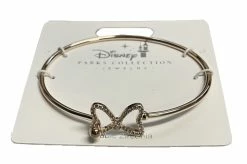 Disney Bracelet - Minnie Mouse Crystal Bow - Rose Gold