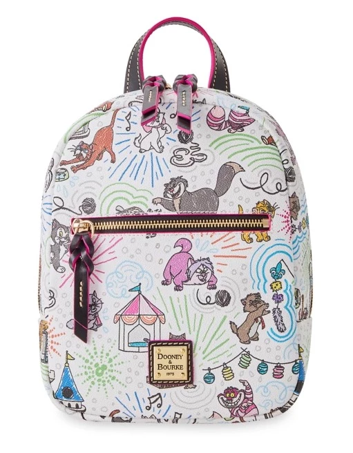 Disney Dooney & Bourke Bag - Cats Sketch - Backpack